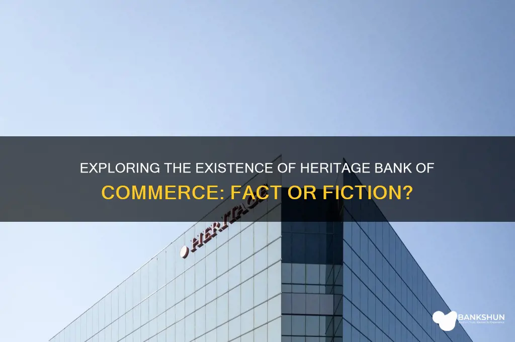 is there a heritage bank of commerce