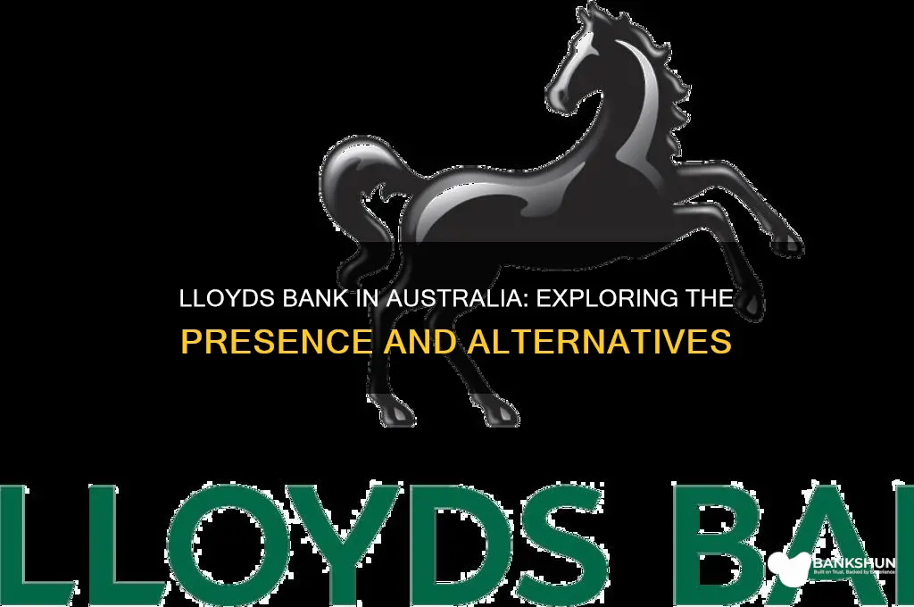 is there a lloyds bank in australia