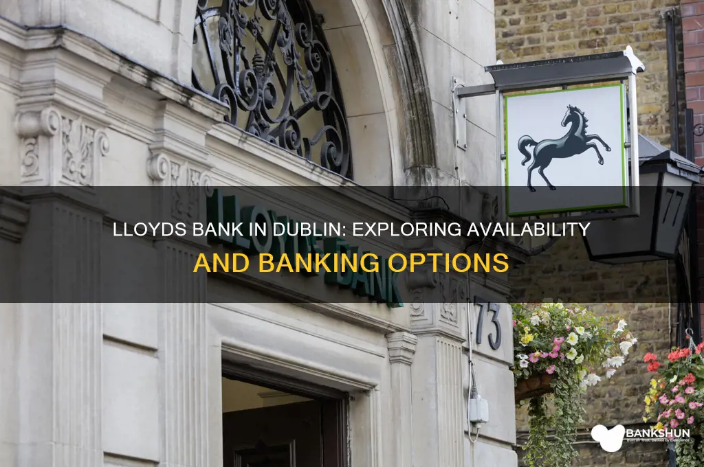is there a lloyds bank in dublin