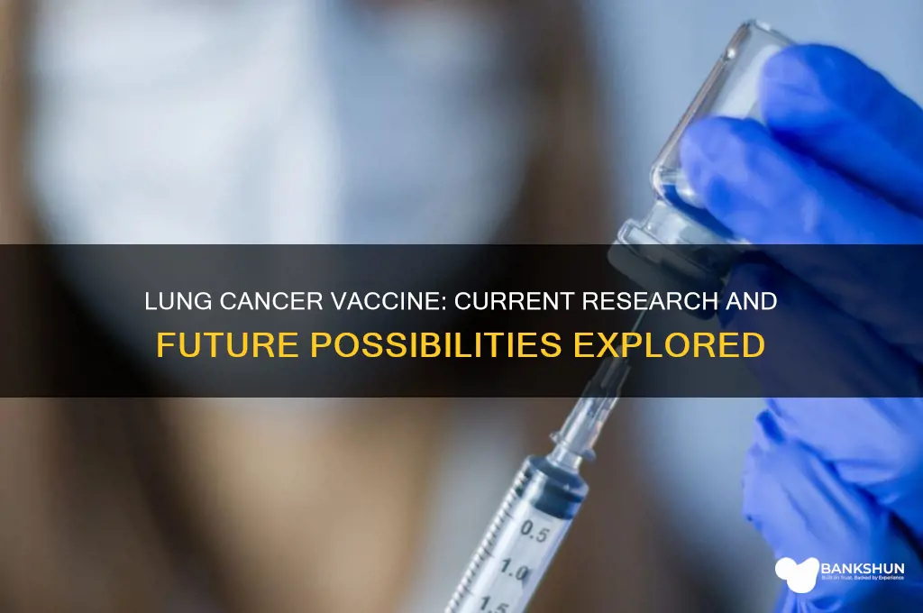 is there a lung cancer vaccine yet