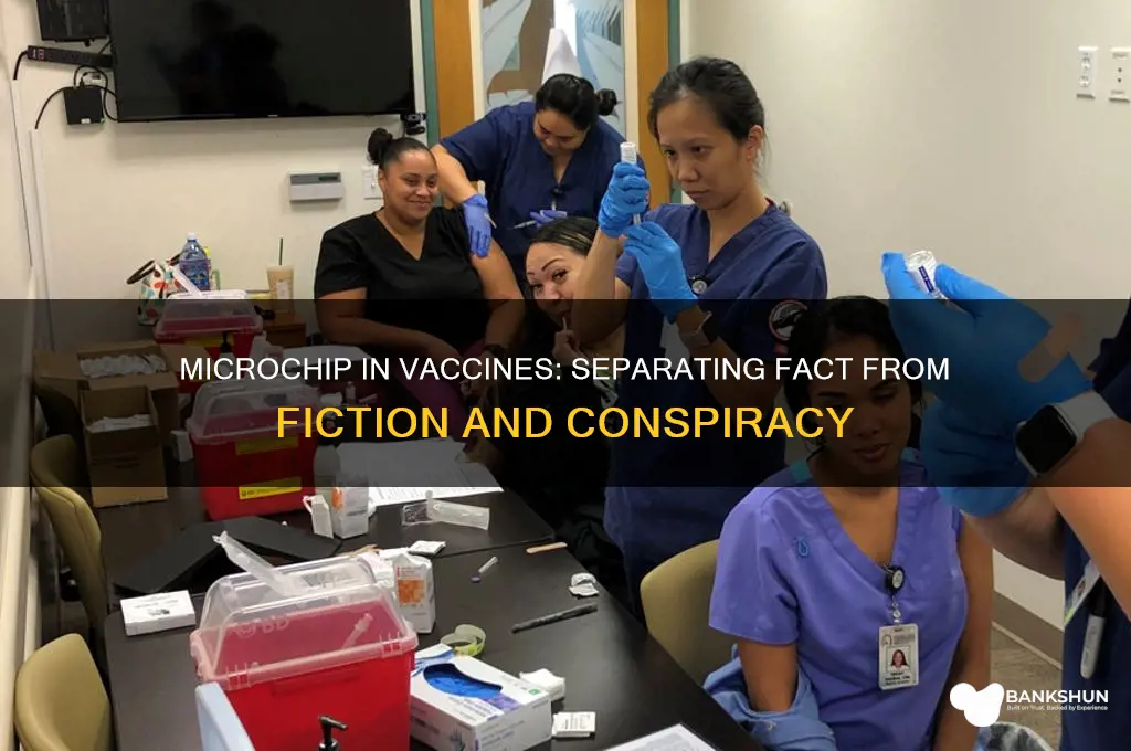 is there a microchip in the vaccine