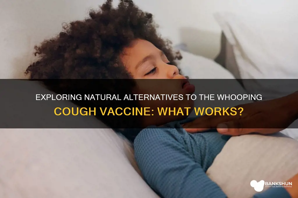 is there a natural whooping cough vaccine