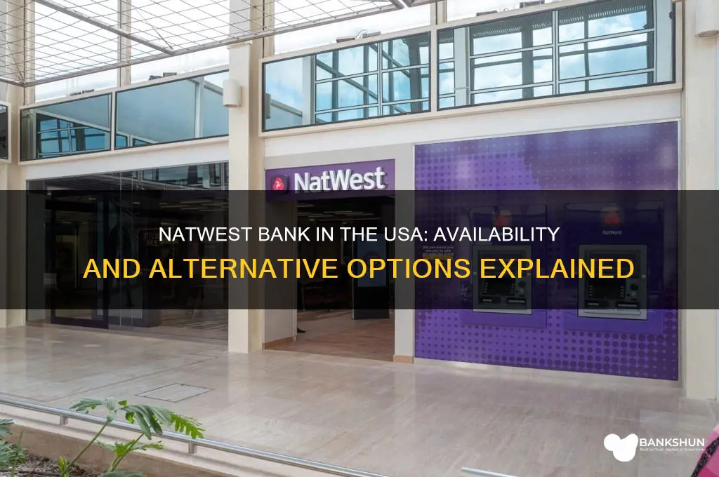 is there a natwest bank in usa