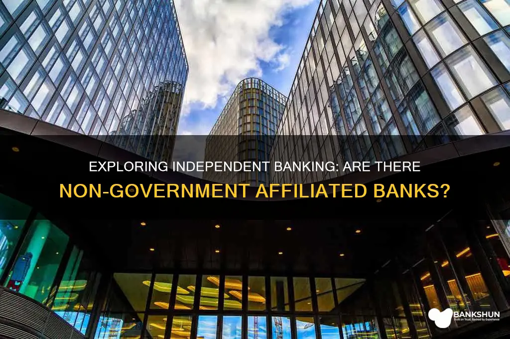 is there a non government affilated bank