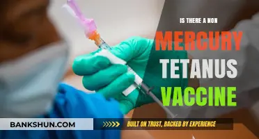 Non-Mercury Tetanus Vaccine Options: Safety and Availability Explained