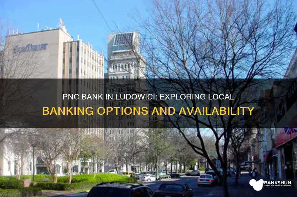 is there a pnc bank in ludowici