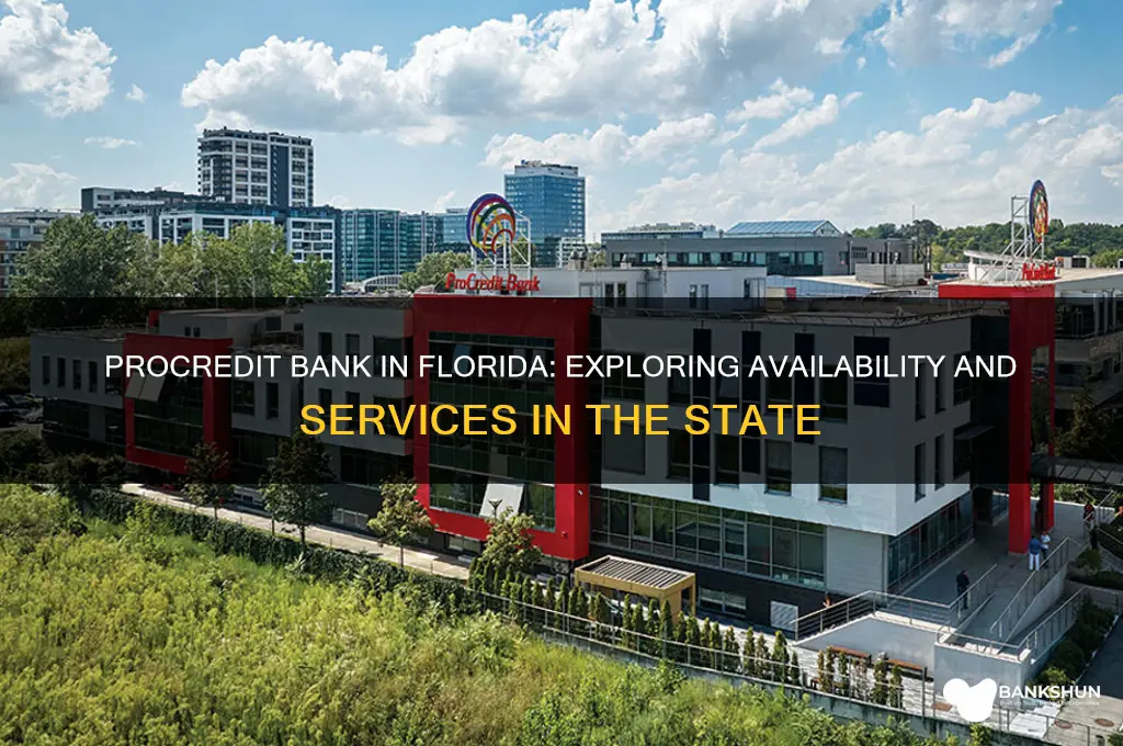 is there a procredit bank in florida