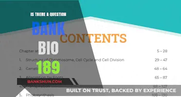 Bio 189 Question Bank: Does It Exist and How to Access?