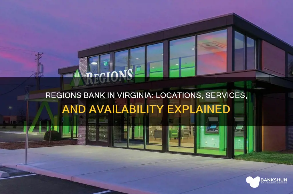 is there a regions bank in virginia