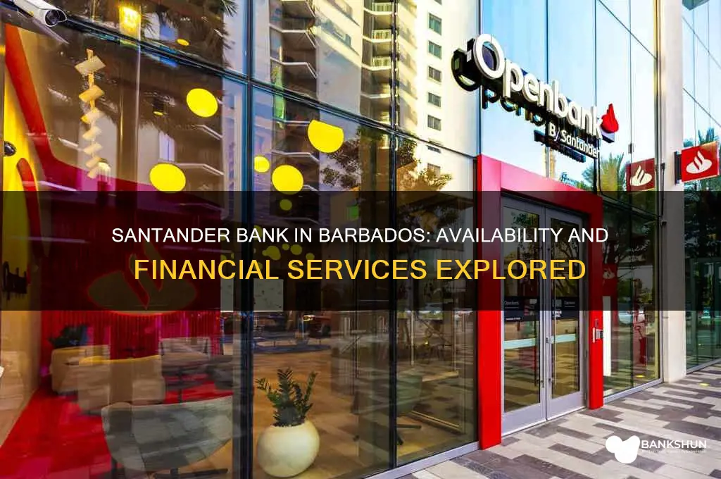 is there a santander bank in barbados