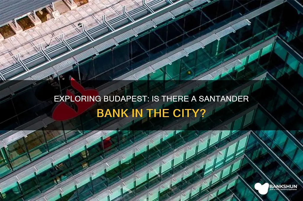 is there a santander bank in budapest
