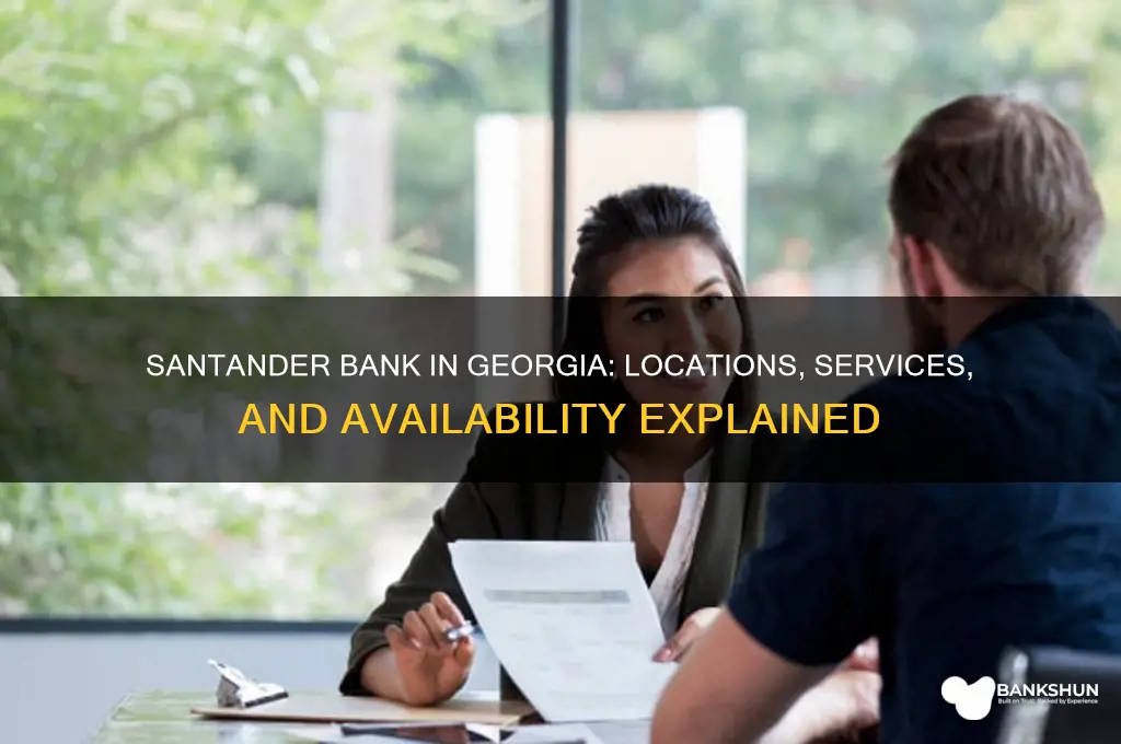 is there a santander bank in georgia