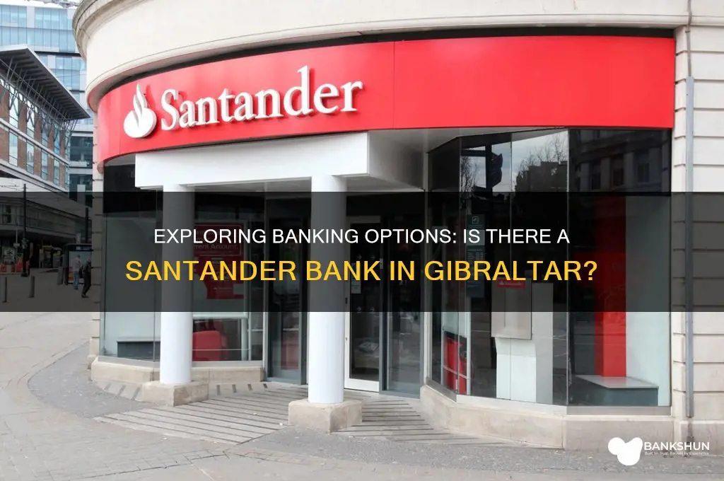 is there a santander bank in gibraltar