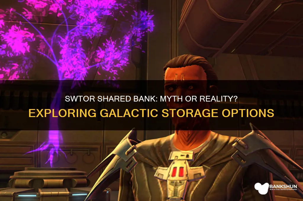 is there a shared bank in swtor