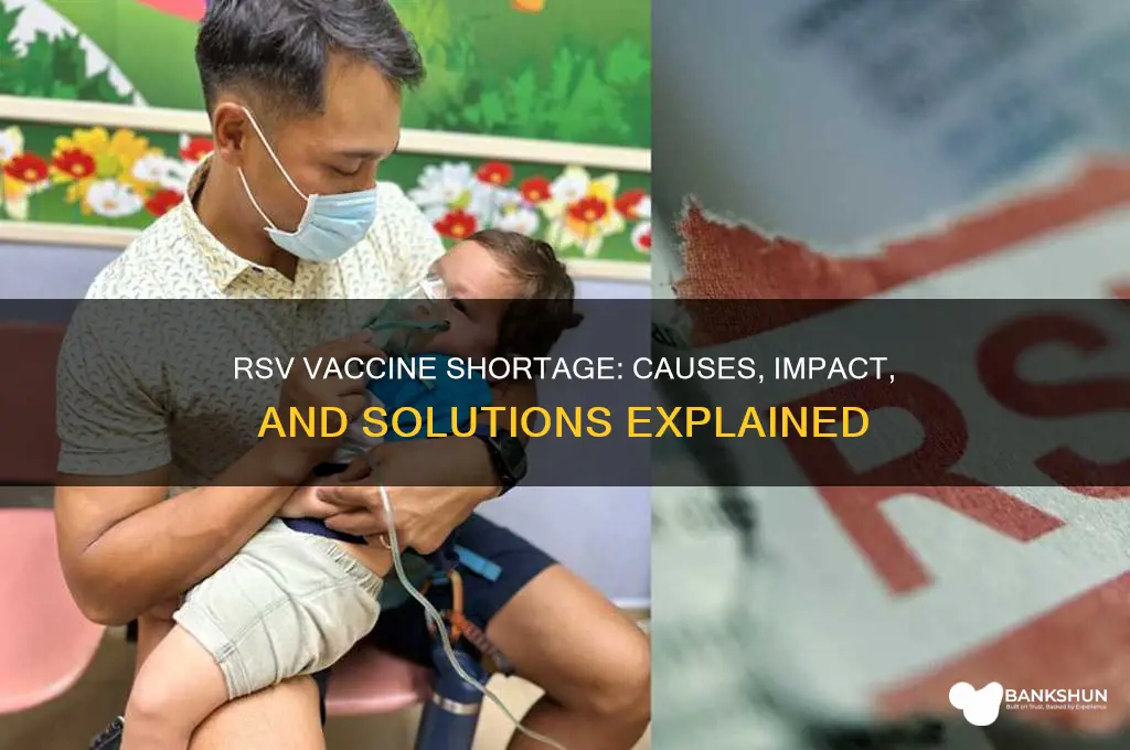 is there a shortage of rsv vaccine