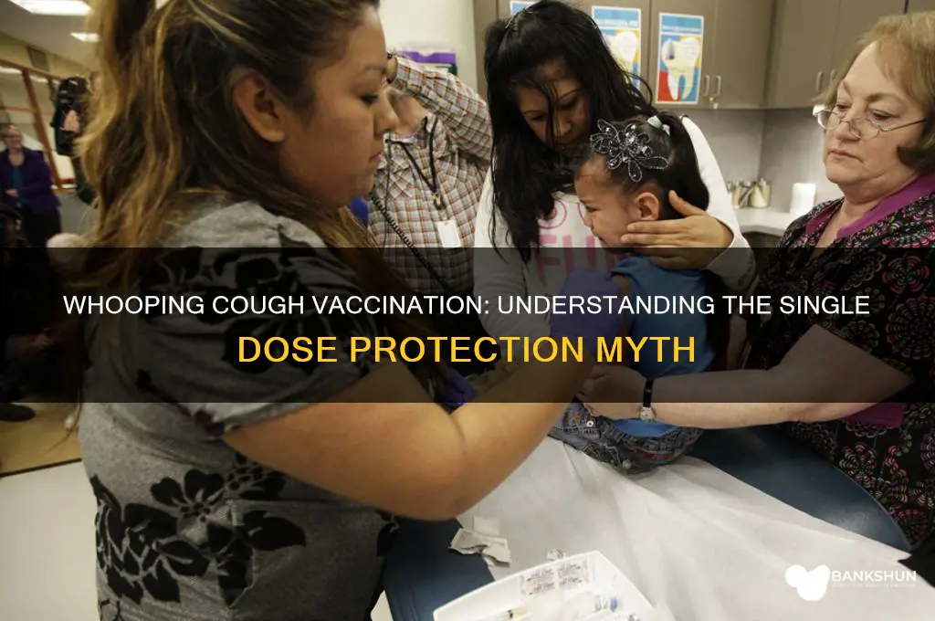 is there a single whooping cough vaccine