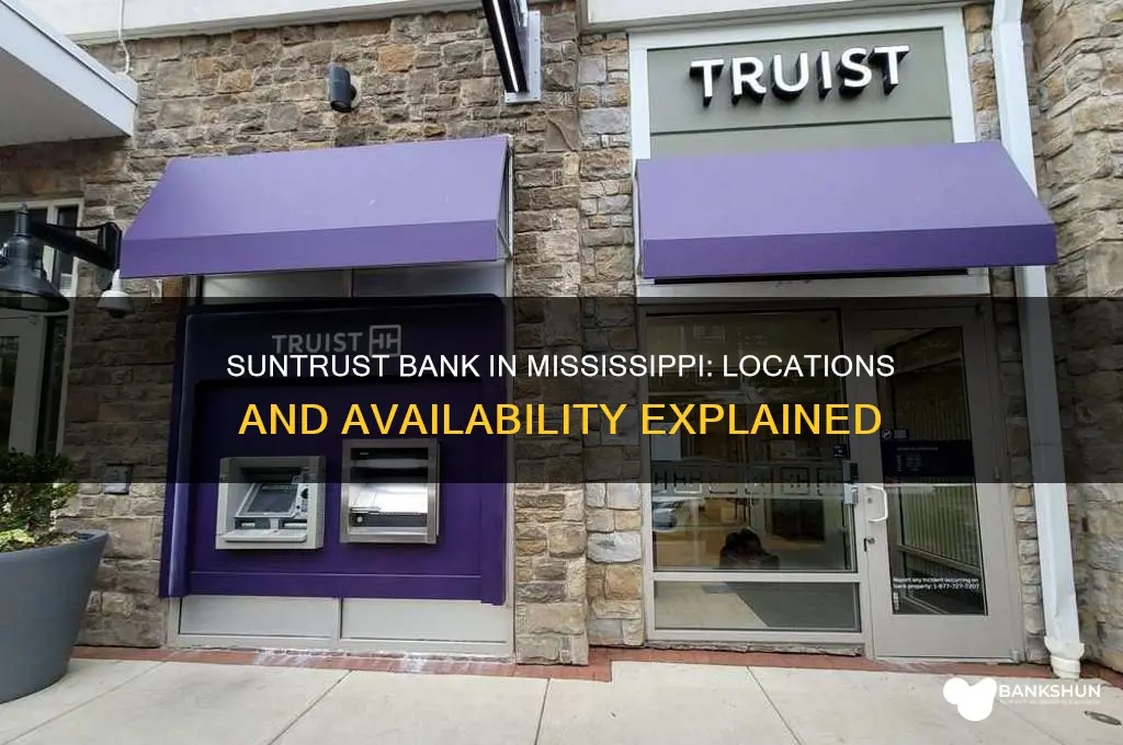 is there a suntrust bank in mississippi