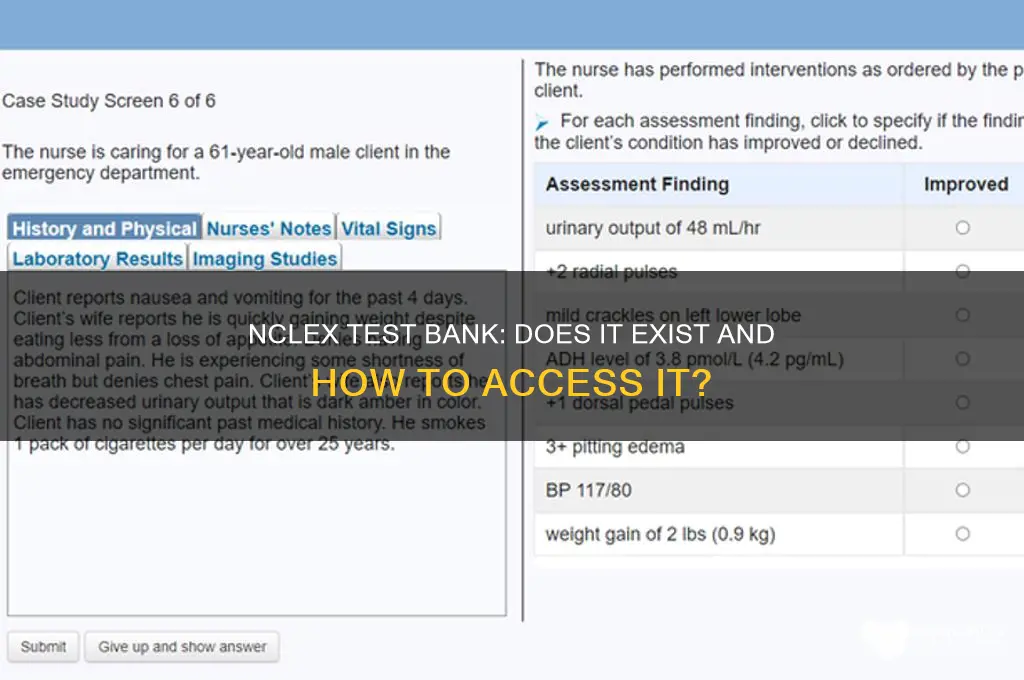 is there a test bank for nclex