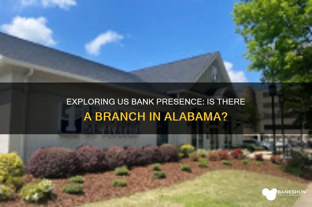 is there a us bank in alabama