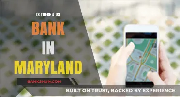 Exploring US Bank Presence in Maryland: Locations and Services Available