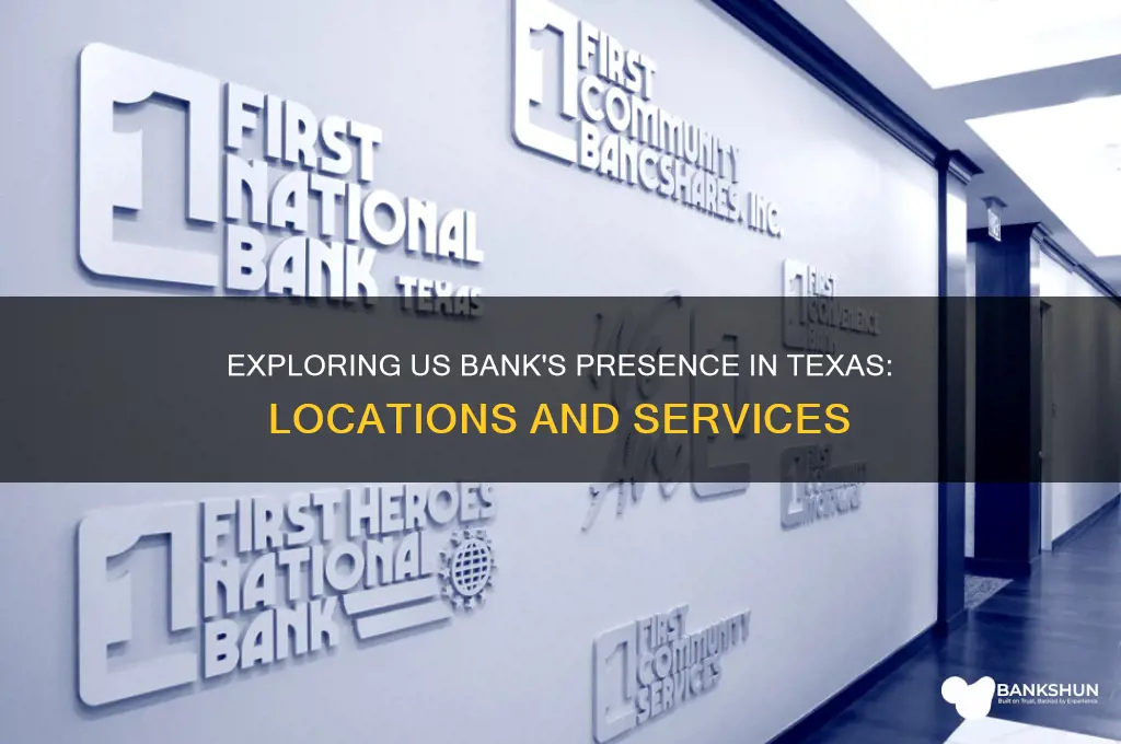 is there a us bank in texas