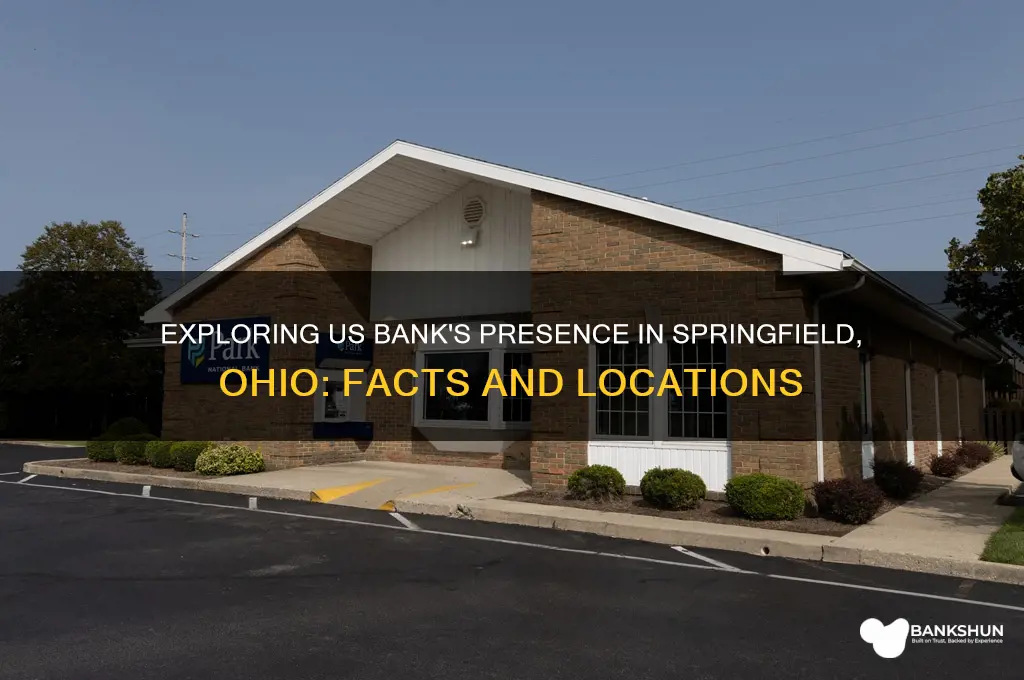 is there a us bank springfield ohio