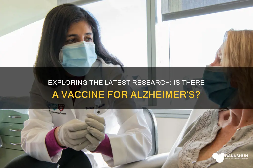 is there a vaccine for alzheimer