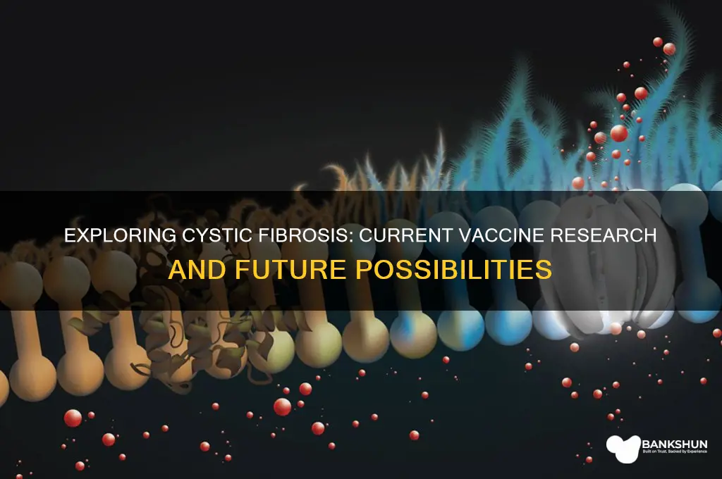 is there a vaccine for cystic fibrosis