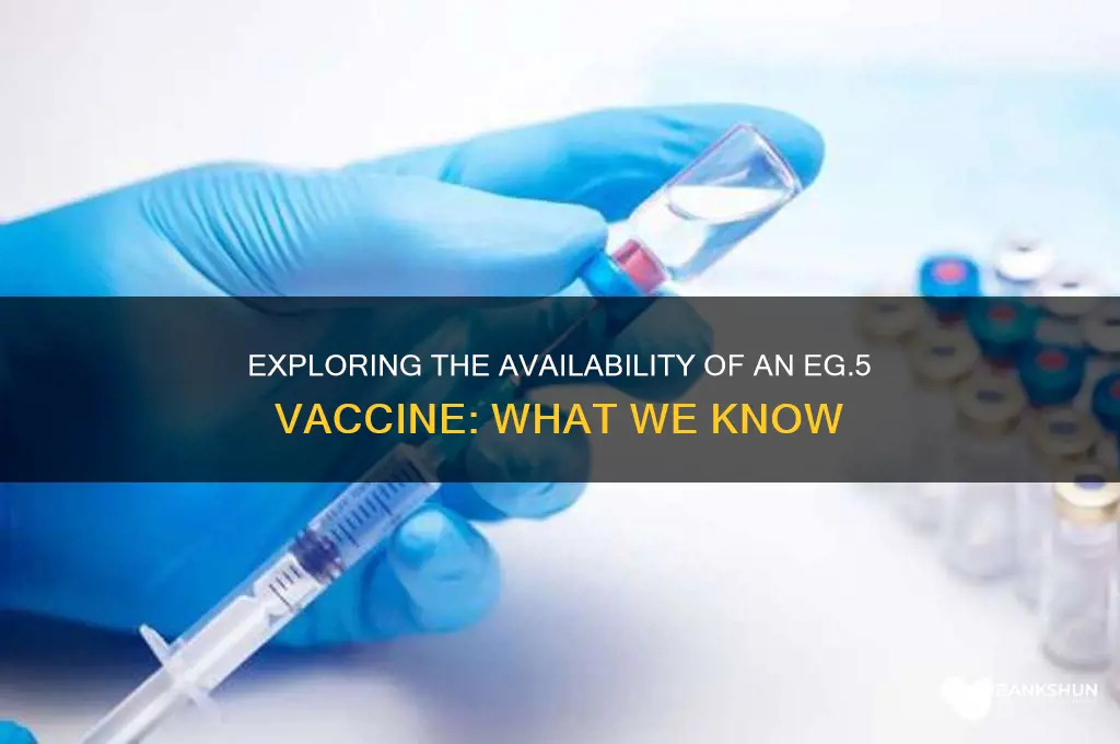 is there a vaccine for eg 5