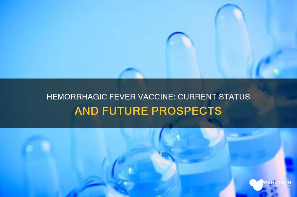 is there a vaccine for hemorrhagic fever