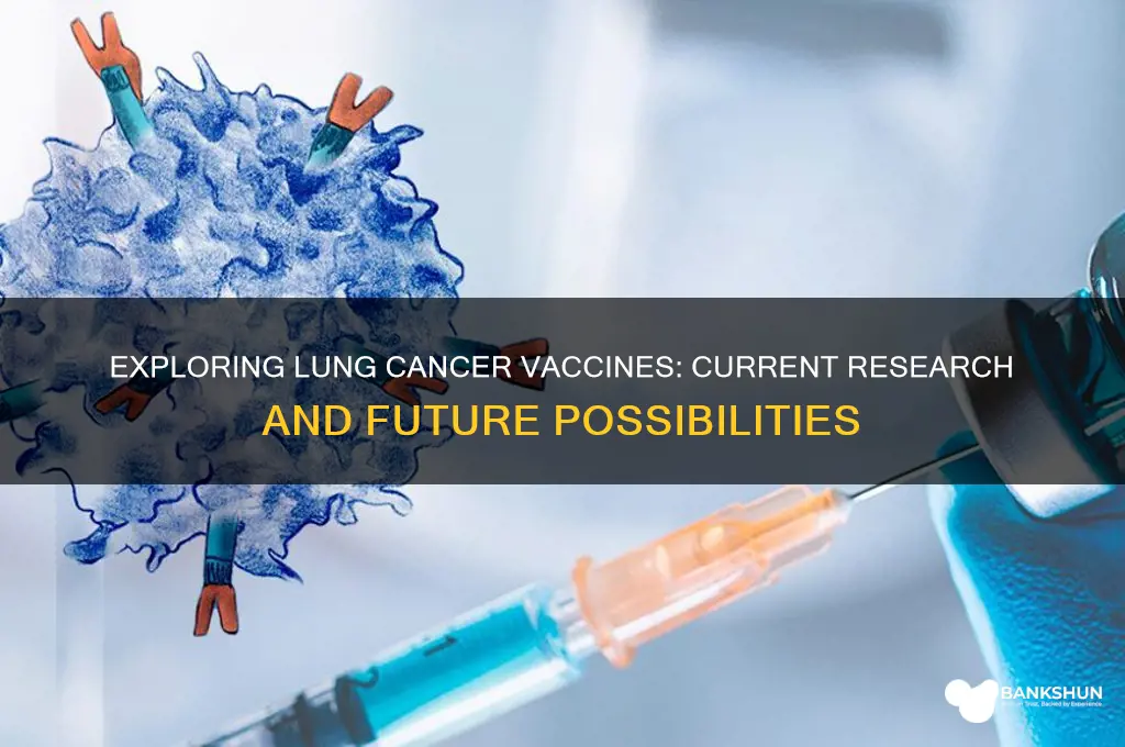 is there a vaccine for ling cancer