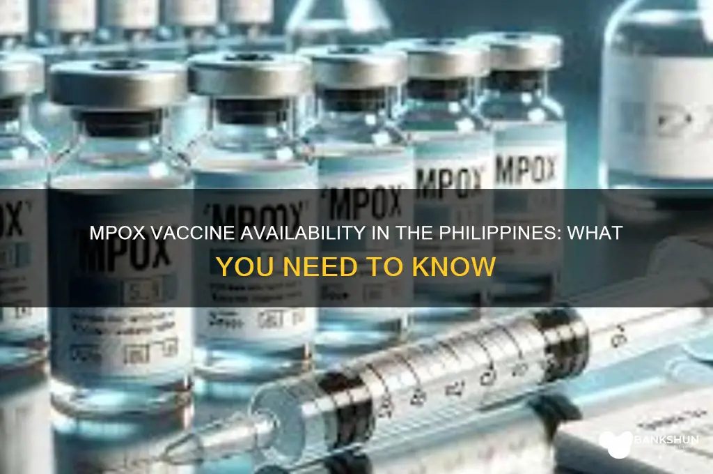 is there a vaccine for mpox philippines