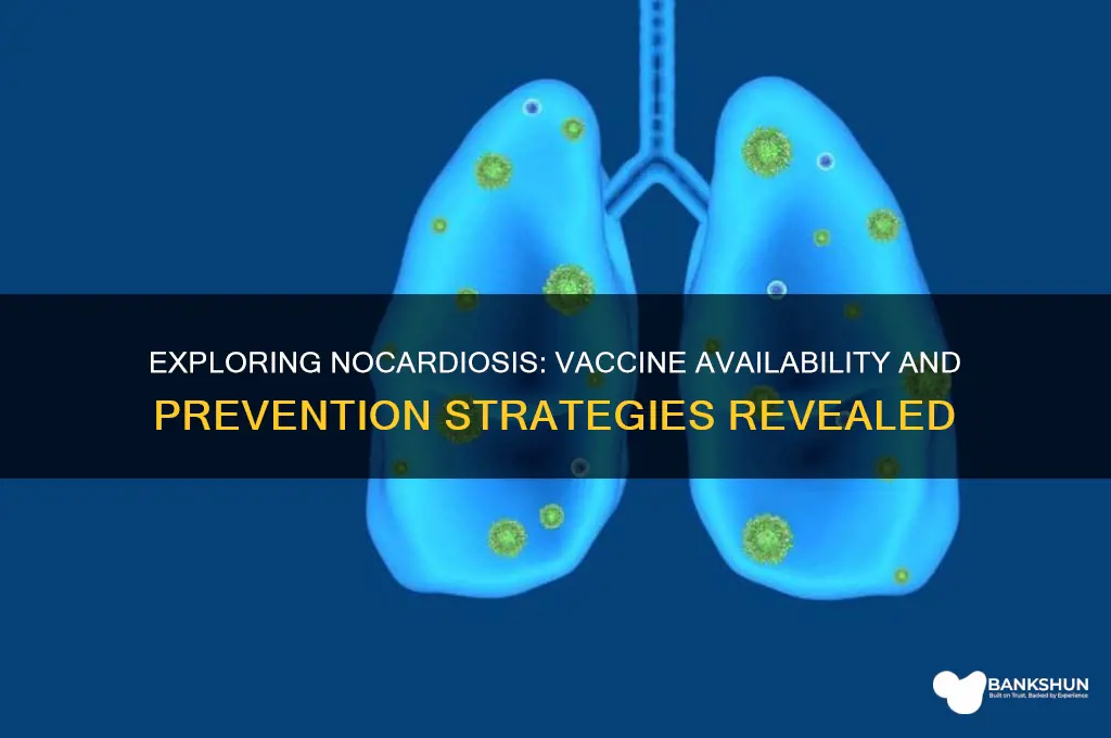 is there a vaccine for nocardia disease