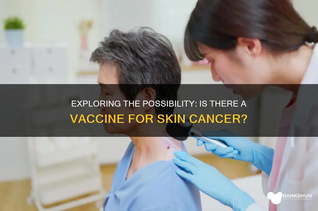 is there a vaccine for skin cancer