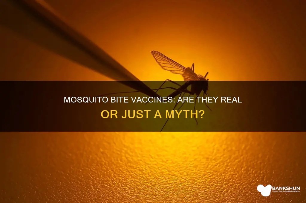 is there a vaccine to misquito bites