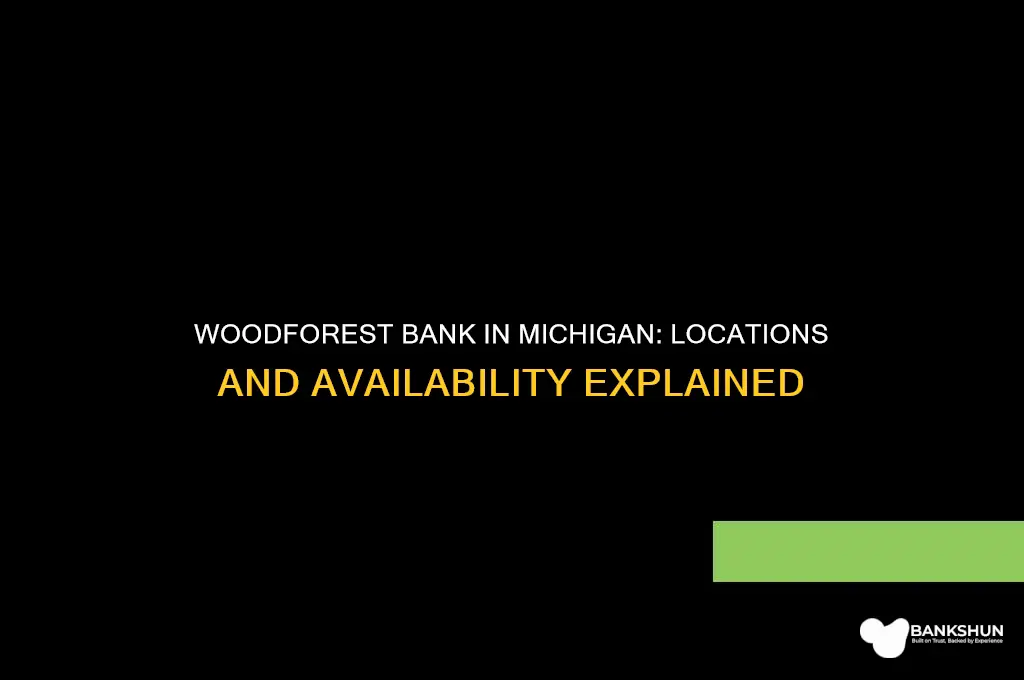 is there a woodforest bank in mi