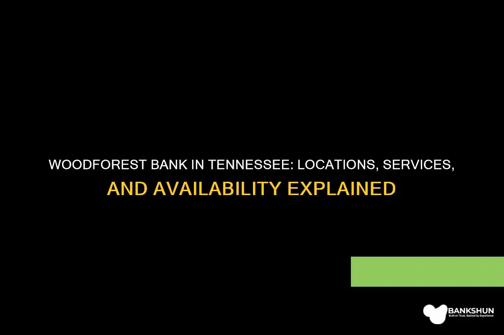 is there a woodforest bank in tennessee