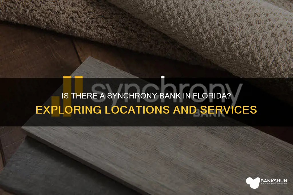 is there abank synchrony bank in florida