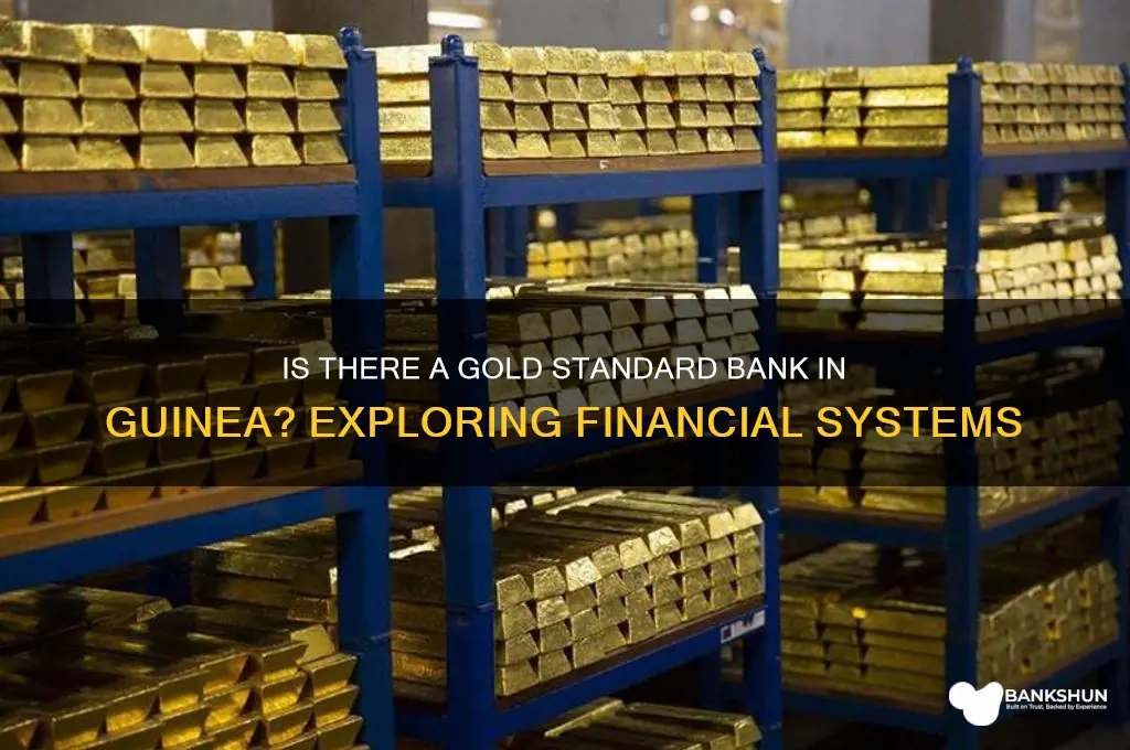 is there agold standrad bank in guinew