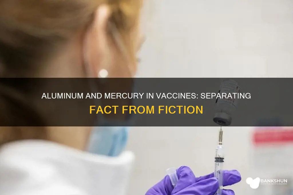 is there aluminum and mercury in vaccines