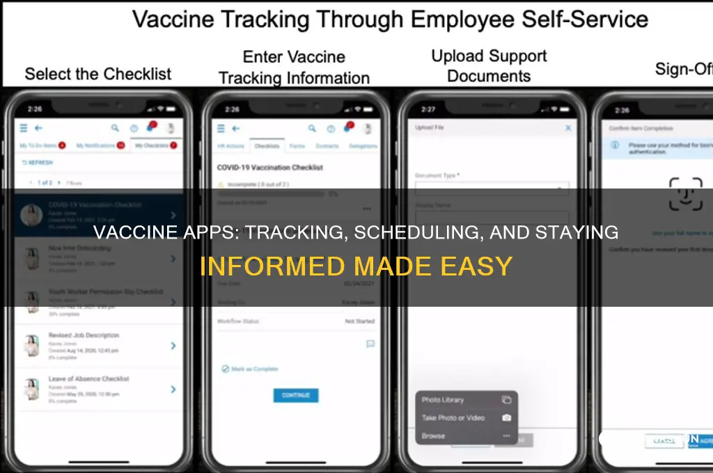 is there an app for the vaccine