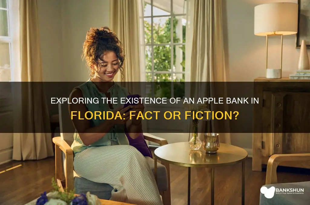 is there an apple bank in florida