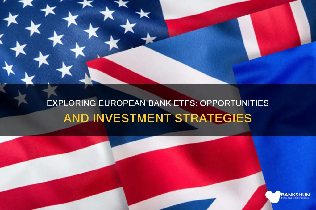 is there an etf for european banks