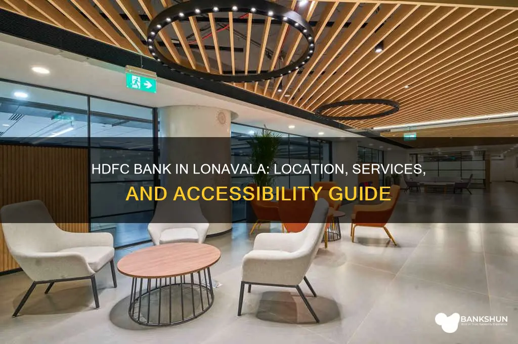 is there an hdfc bank in lonavala