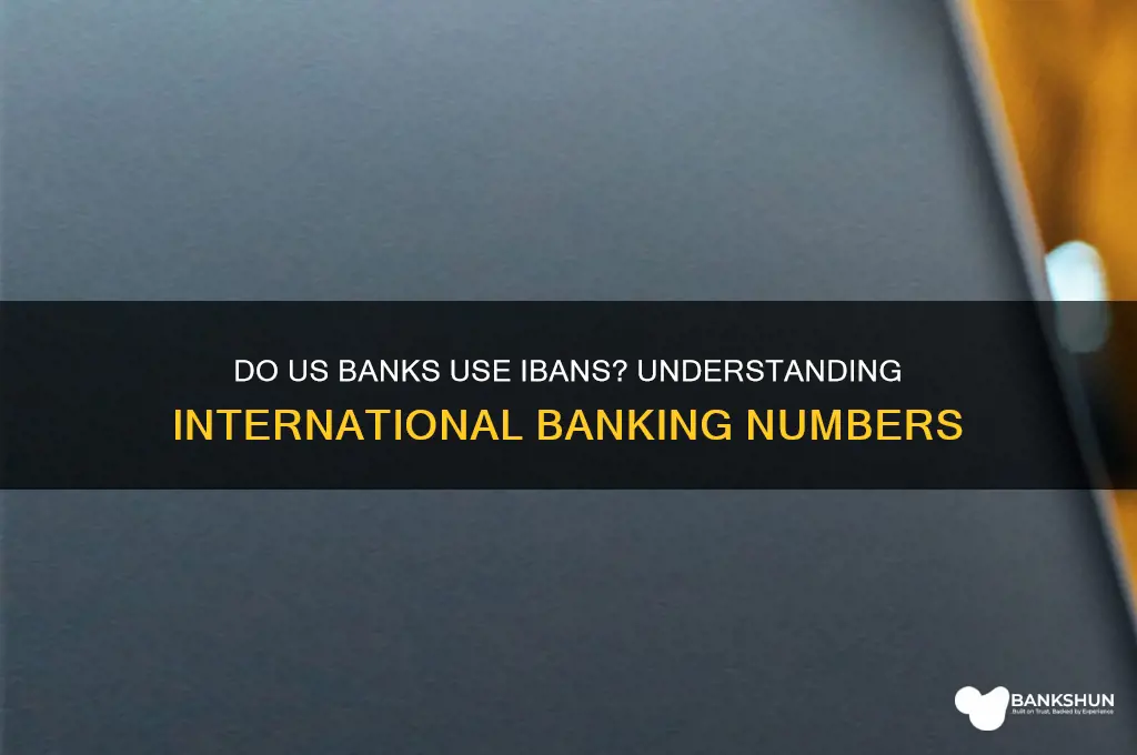 is there an iban for us banks