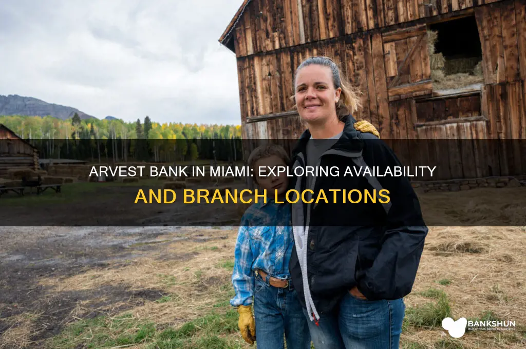 is there any arvest bank in miami