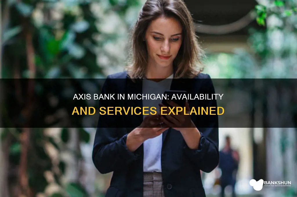 is there any axis bank in michigan
