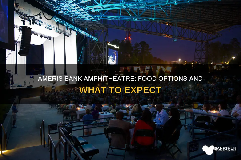 is there food at ameris bank amphitheatre
