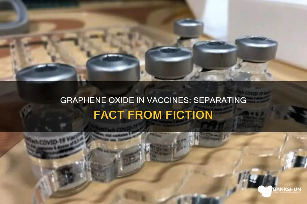is there graphine oxide in the vaccine