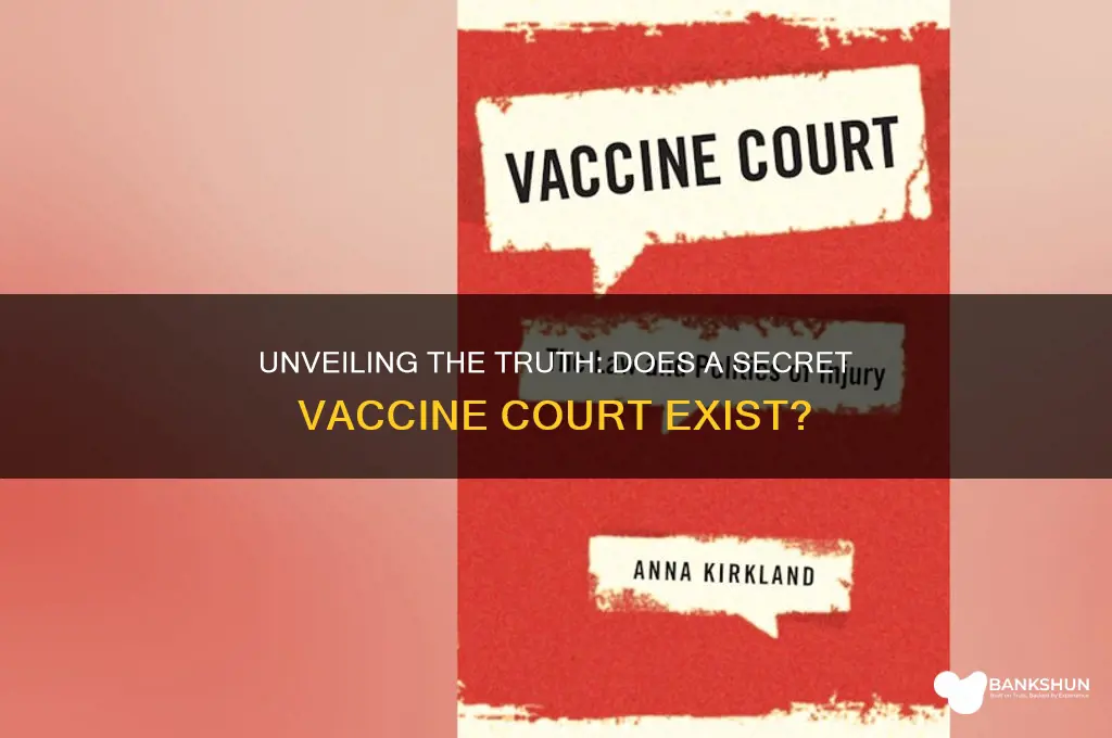 is there really a secret vaccine court